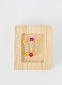 Piercing Tata Gisele Jaune