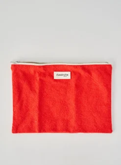 Pochette Rive Droite Paris Rouge