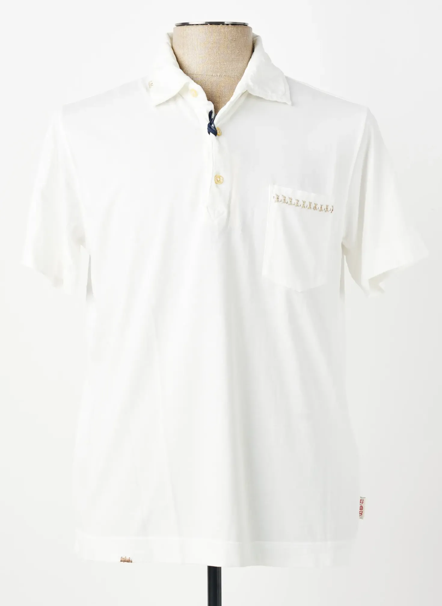 Polo Bob Blanc Manches Courtes