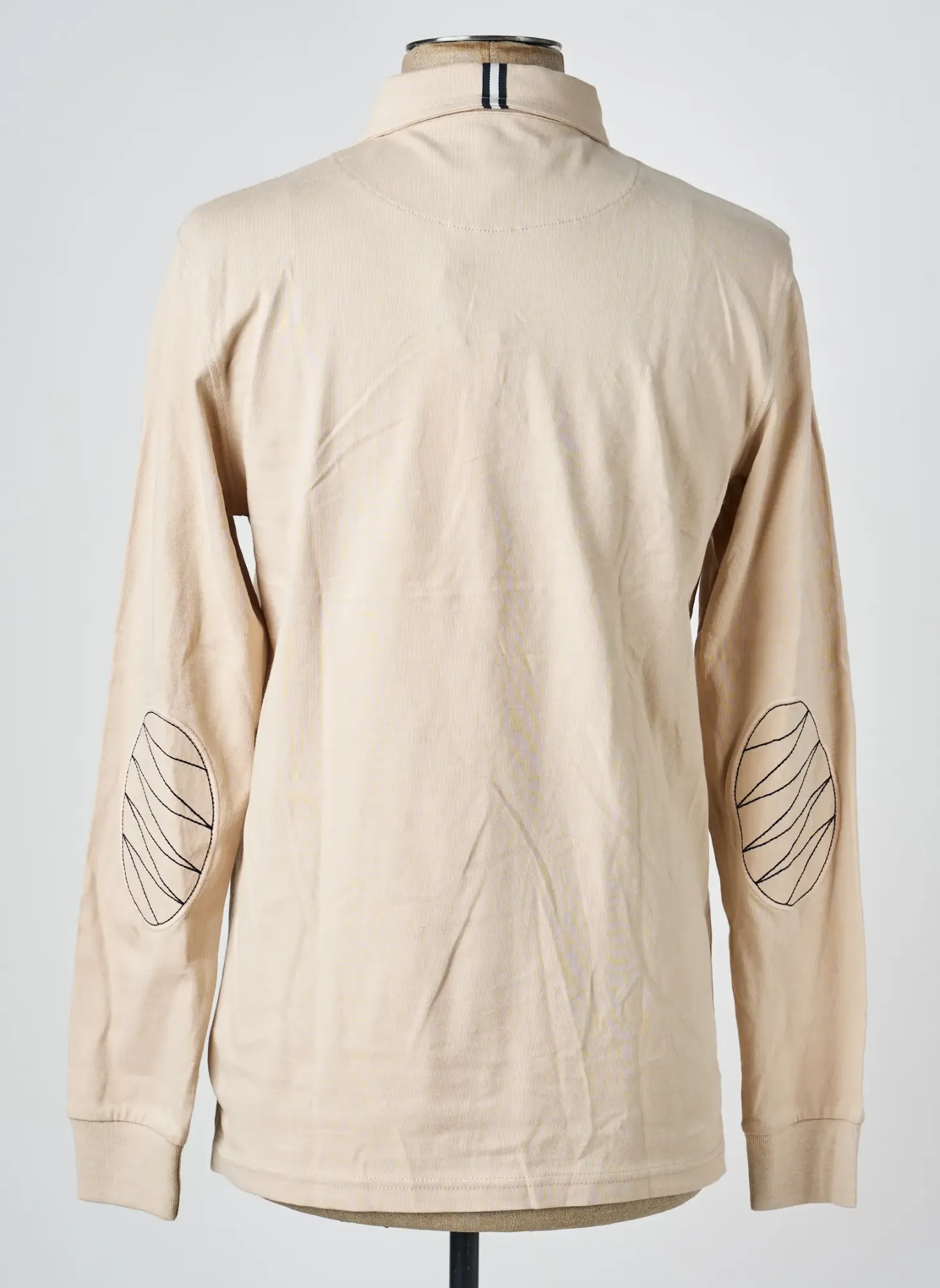 Polo Camberabero Beige Manches Longues