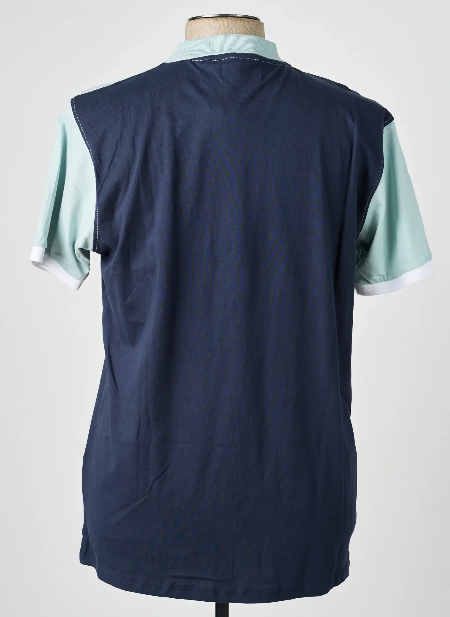Polo Camberabero Bleu Manches Courtes