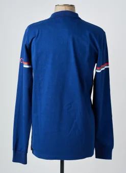 Polo Camberabero Bleu Manches Longues