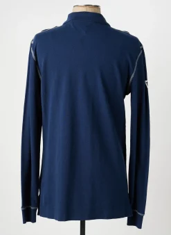 Polo Camberabero Bleu Manches Longues