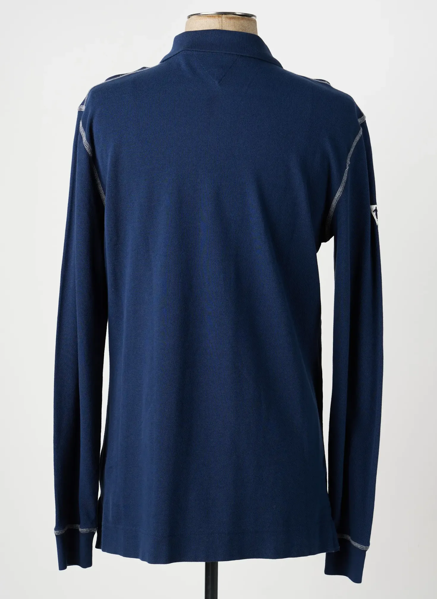 Polo Camberabero Bleu Manches Longues