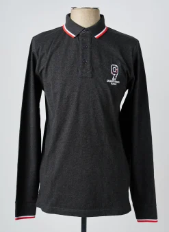 Polo Camberabero Gris Manches Longues