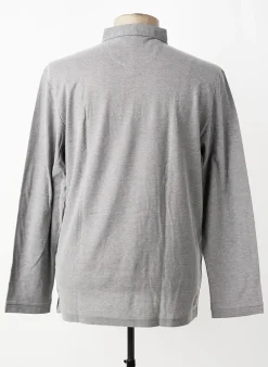 Polo Dario Beltran Gris Manches Longues