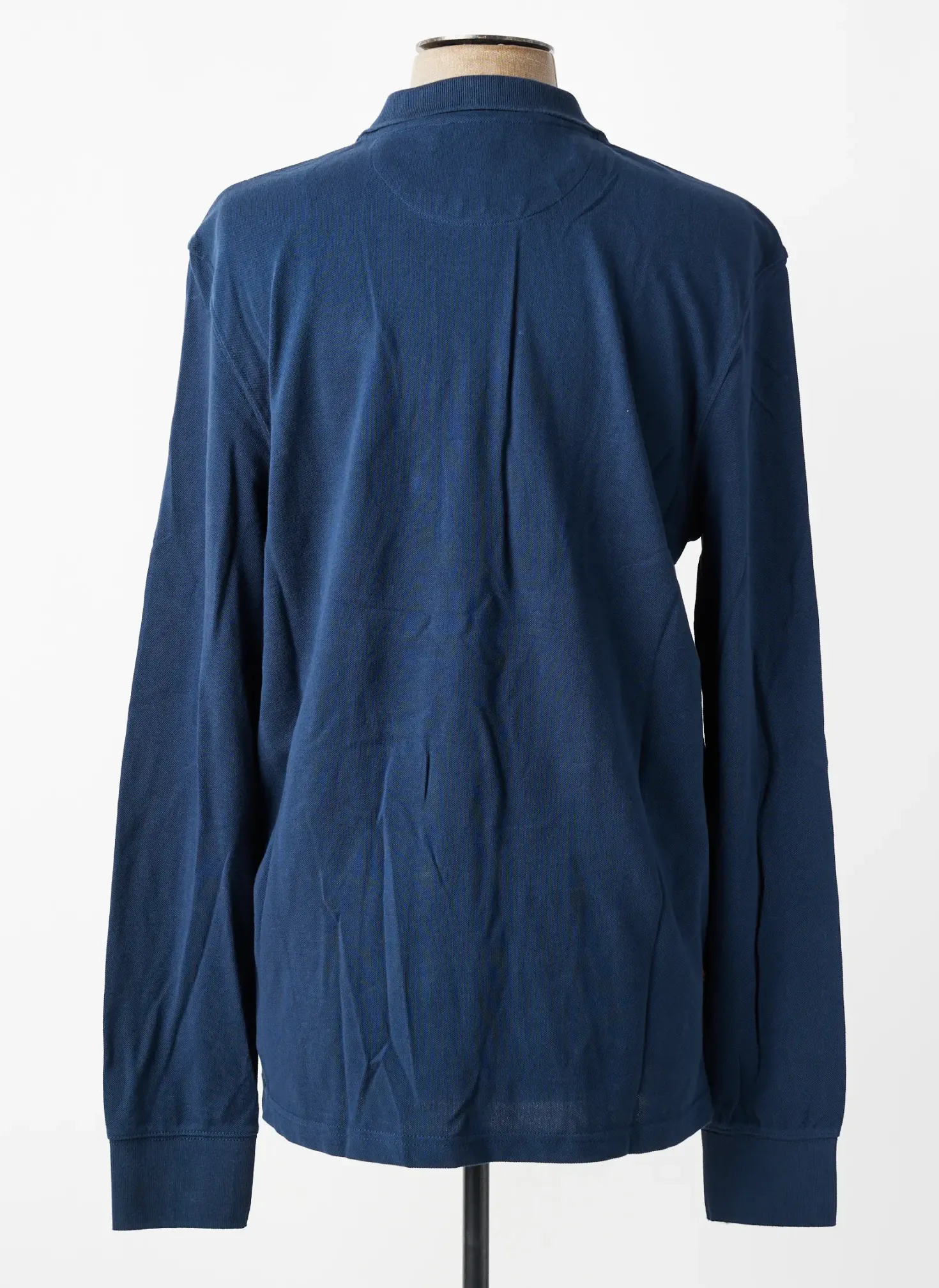 Polo Daytona Bleu Manches Longues