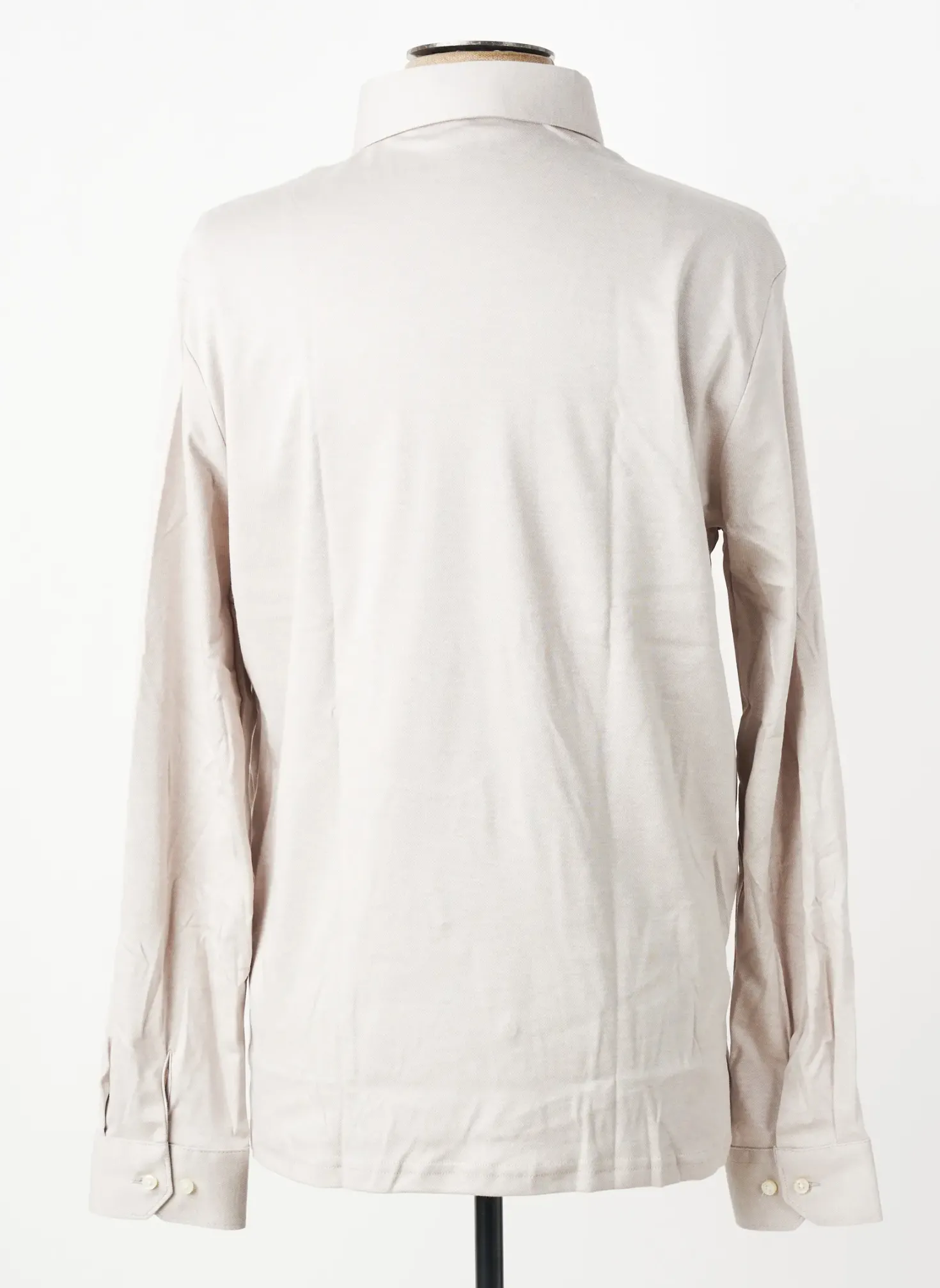 Polo Desoto Beige Manches Longues