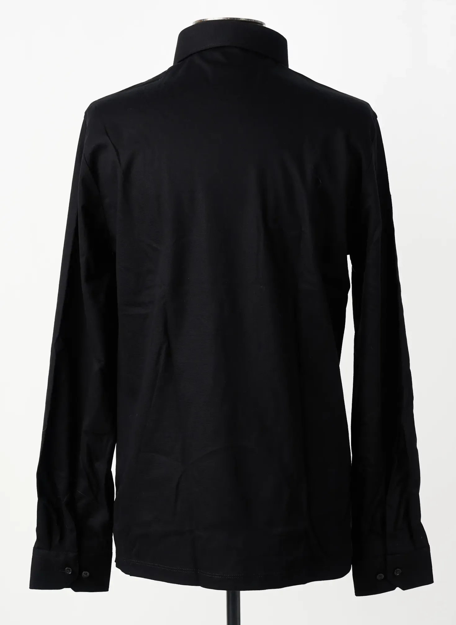 Polo Desoto Noir Manches Longues