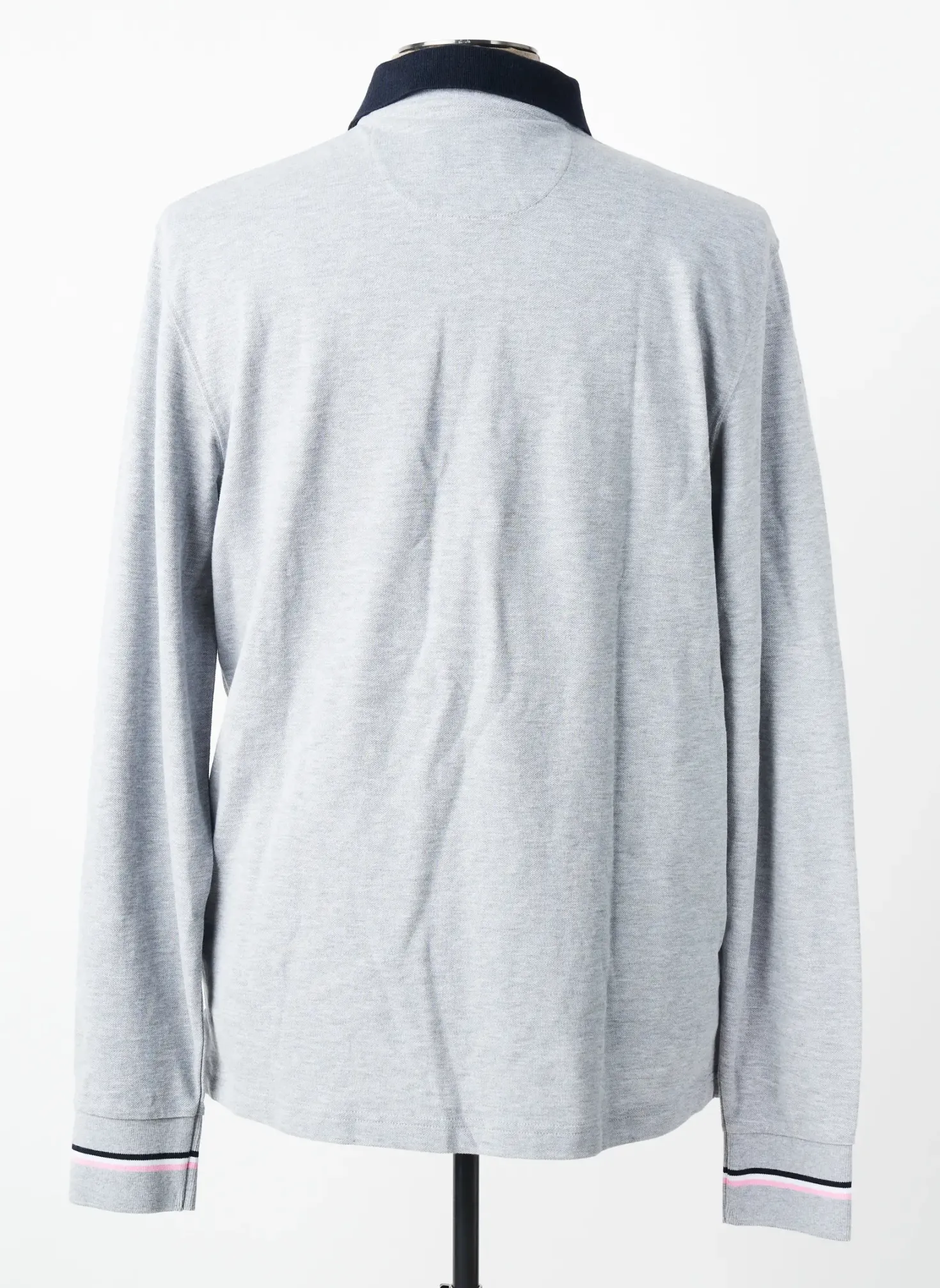 Polo Eden Park Gris Manches Longues