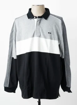 Polo Eden Park Gris Manches Longues