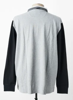 Polo Eden Park Gris Manches Longues