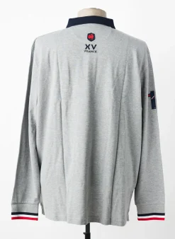 Polo Eden Park Gris Manches Longues