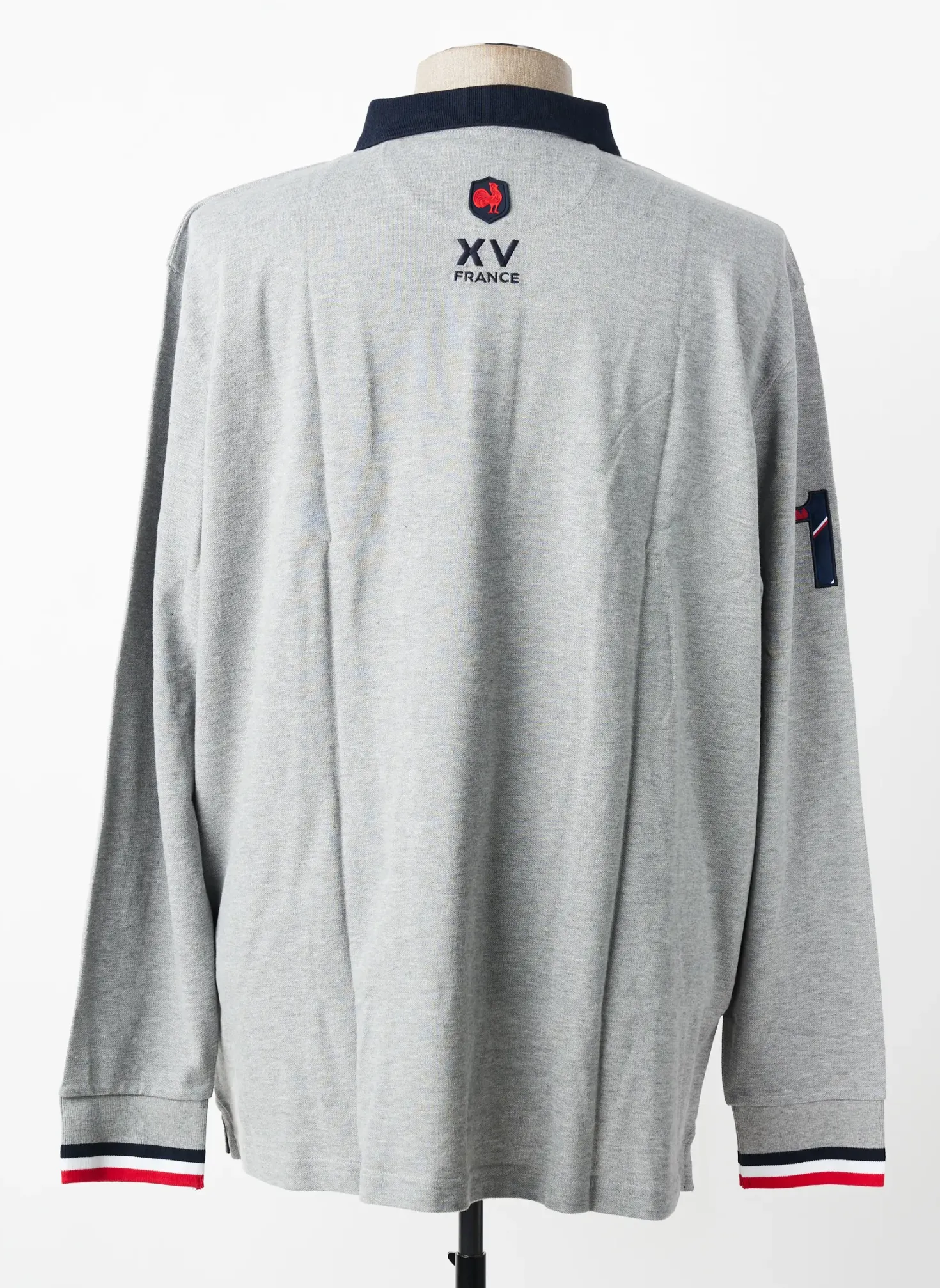 Polo Eden Park Gris Manches Longues