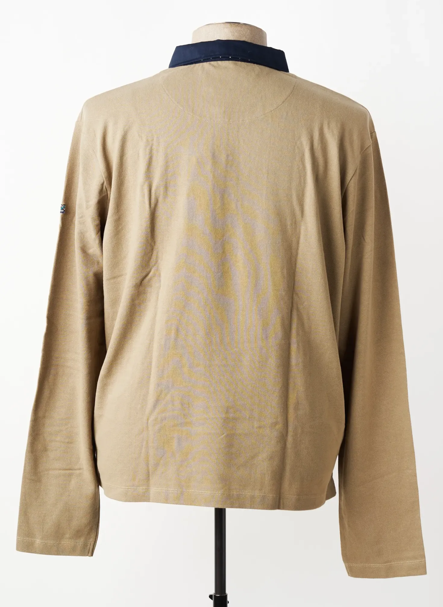 Polo Elle Est Ou La Mer Marron Manches Longues