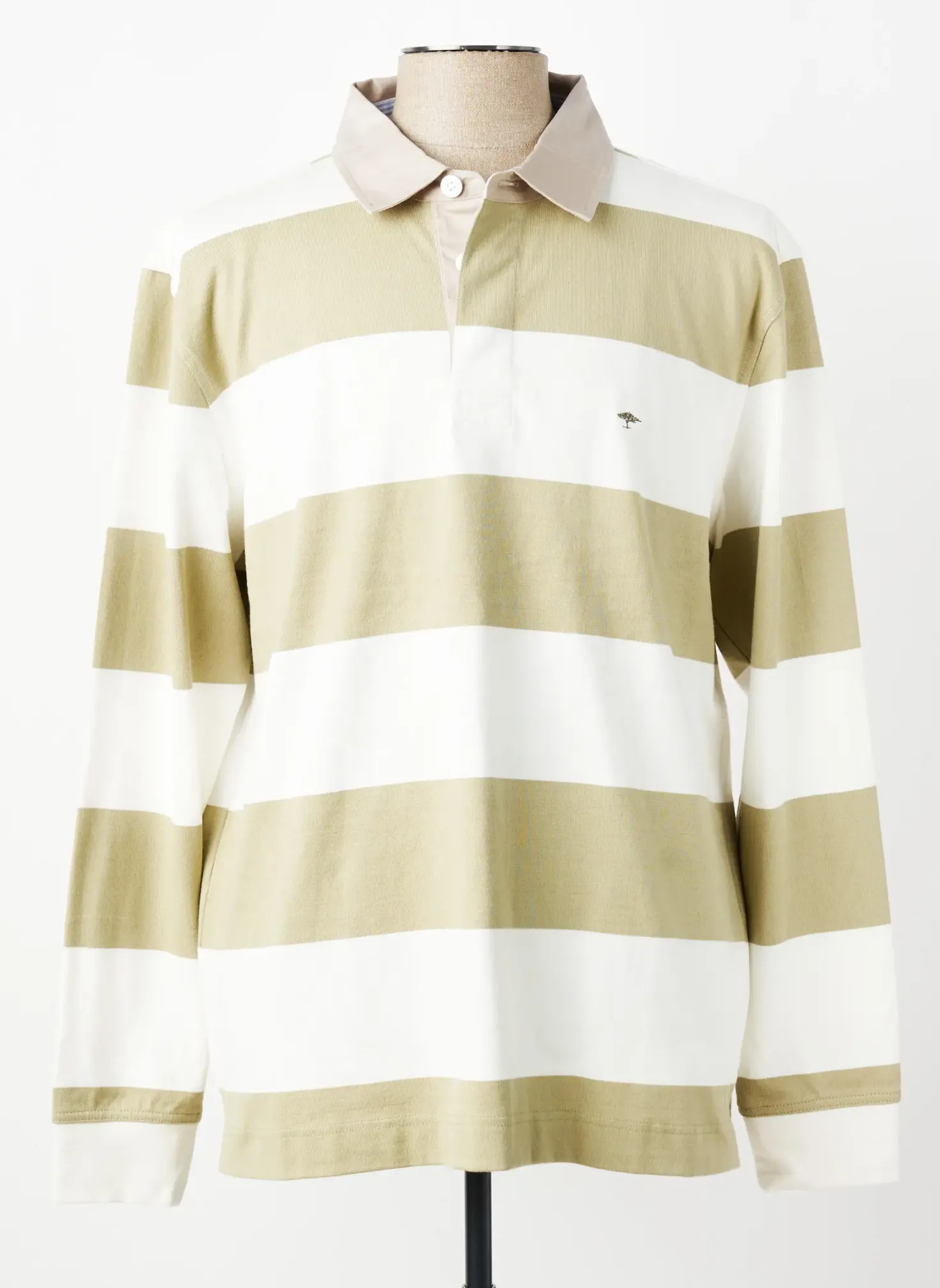 Polo Fynch-hatton Beige Manches Longues
