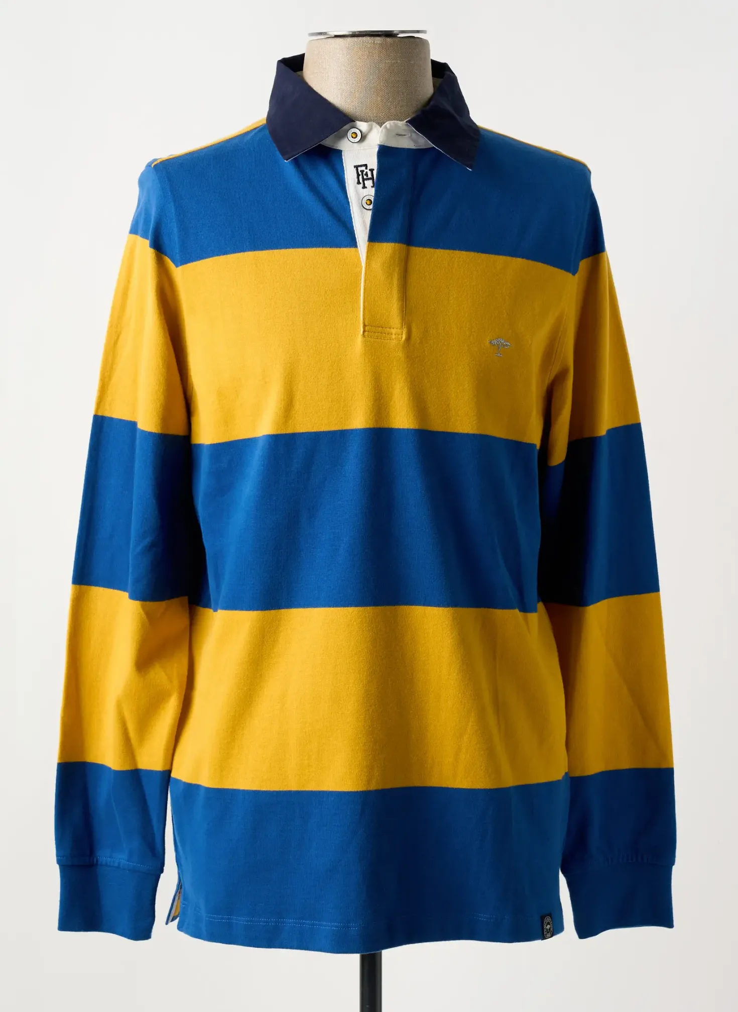 Polo Fynch-hatton Jaune Manches Longues