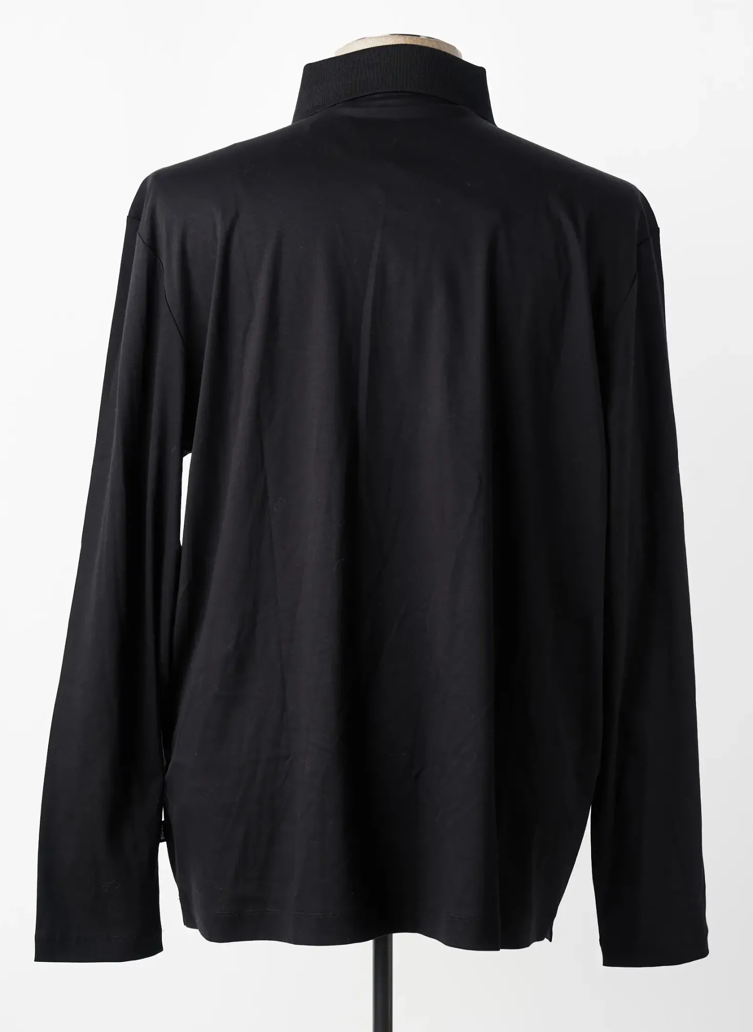 Polo Hugo Boss Noir Manches Longues