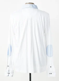 Polo Jumfil Blanc Manches Longues