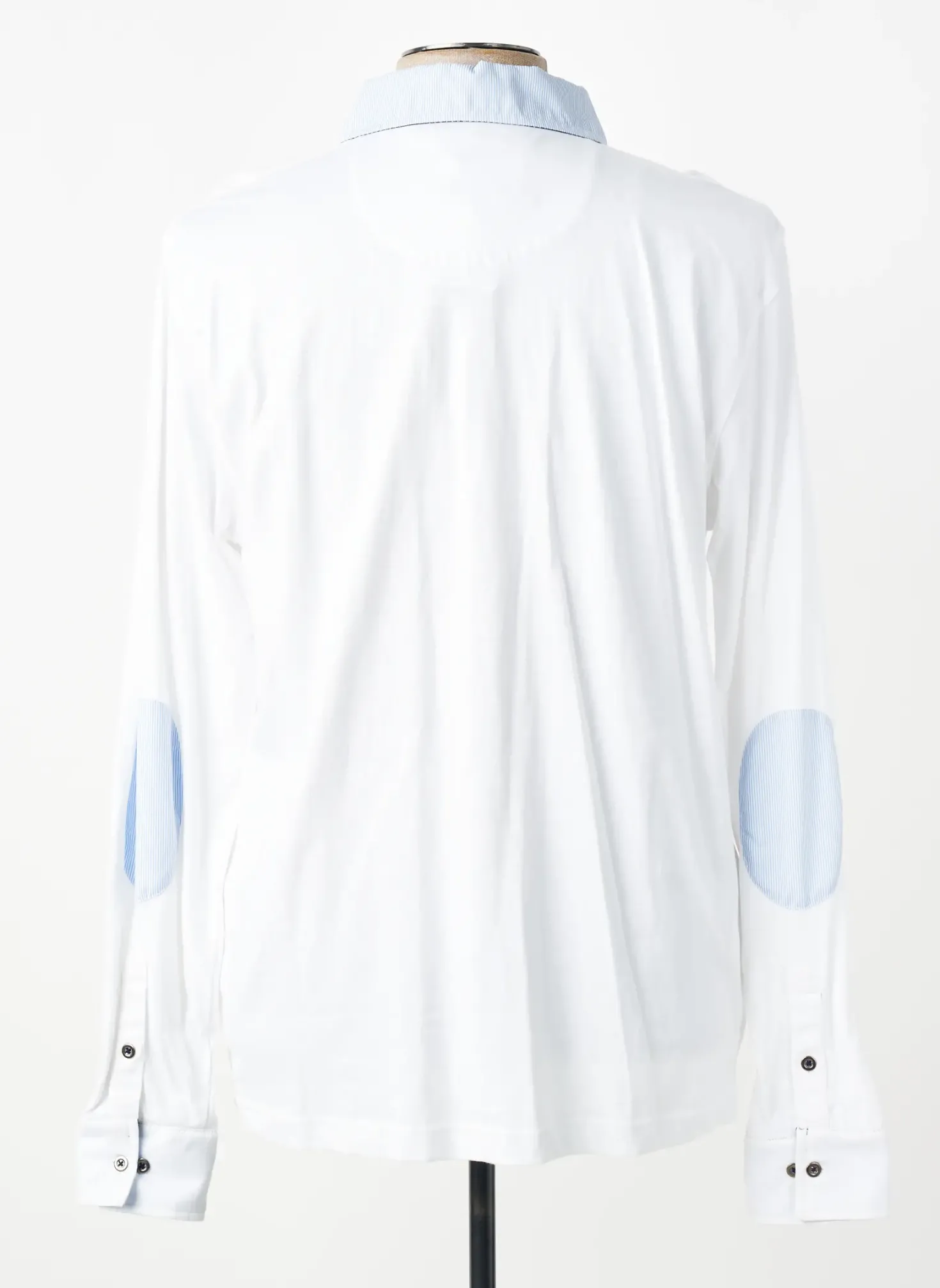 Polo Jumfil Blanc Manches Longues