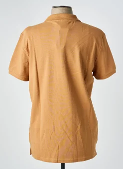 Polo Lee Cooper Beige Manches Courtes