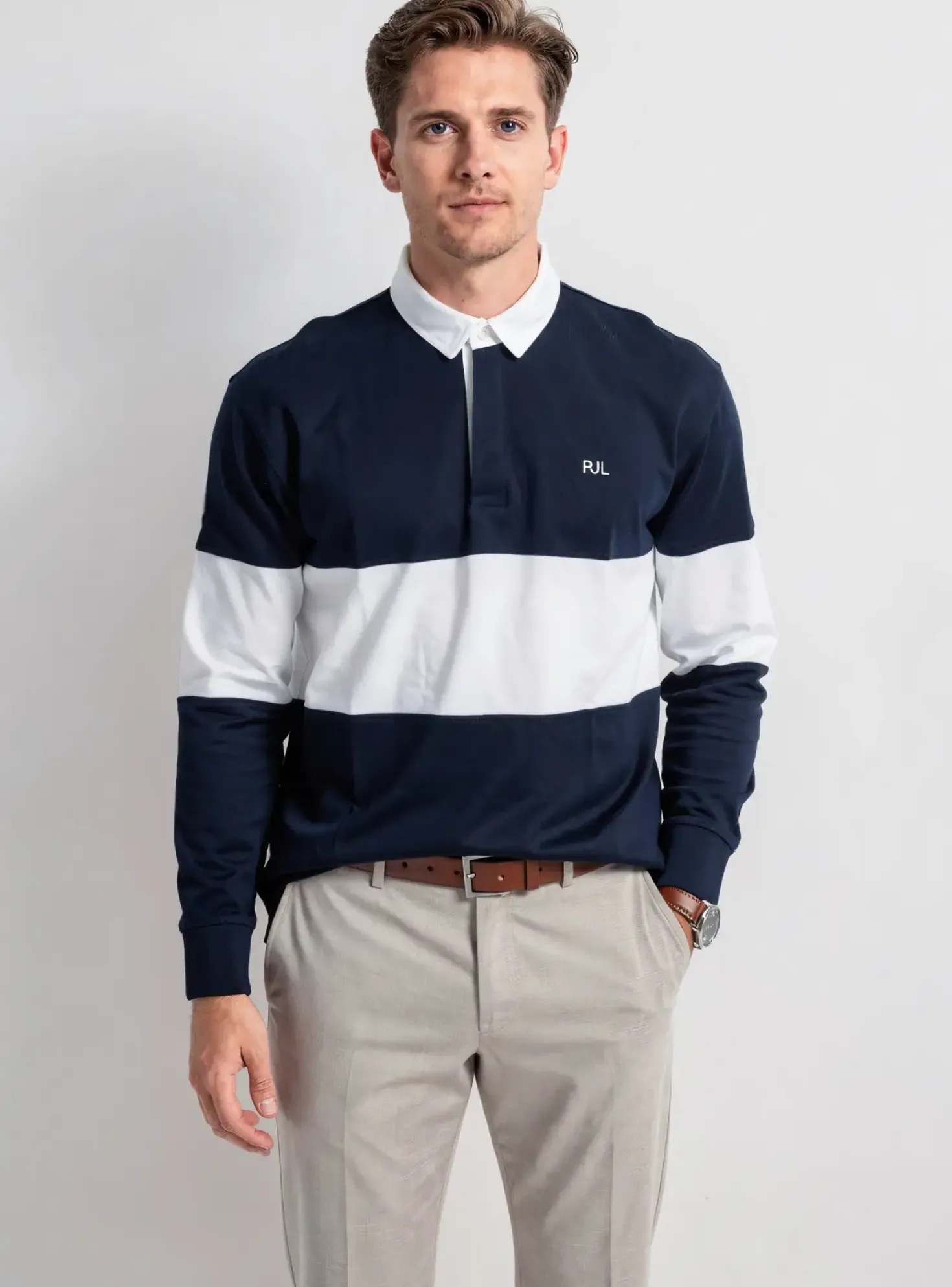 Polo Pepe Jeans Bleu Manches Longues