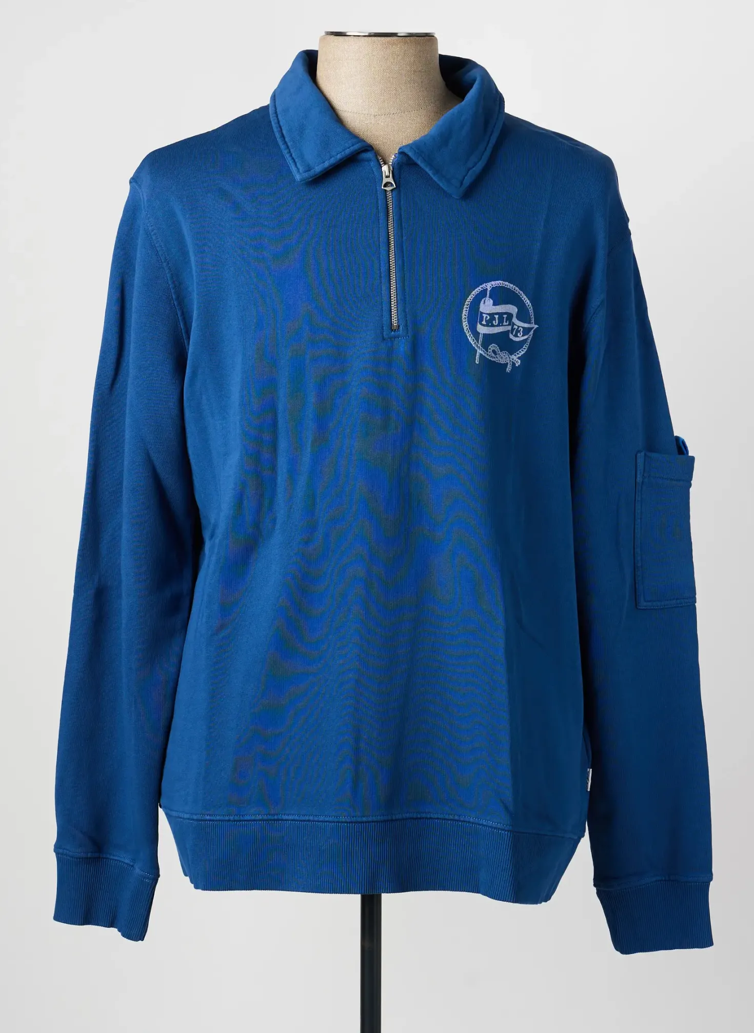Polo Pepe Jeans Bleu Manches Longues