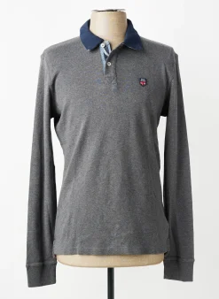 Polo Pepe Jeans Gris Manches Longues