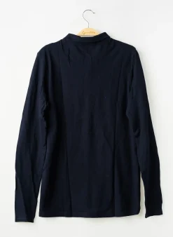 Polo Premium De Jack And Jones Bleu Manches Longues