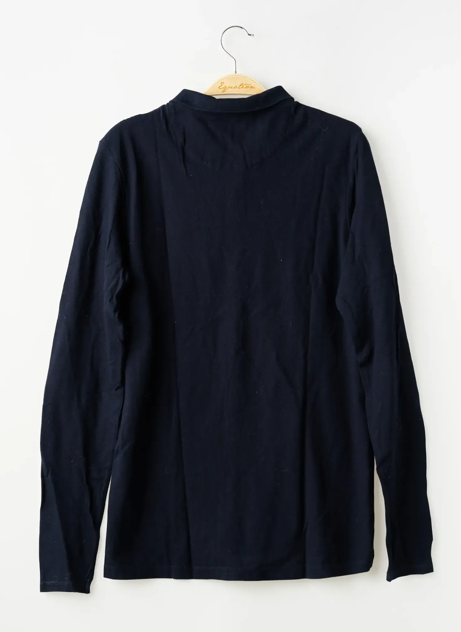 Polo Premium De Jack And Jones Bleu Manches Longues