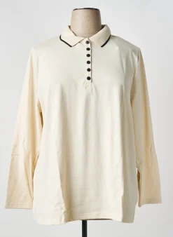 Polo Sheego Beige Manches Longues