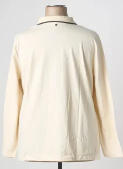 Polo Sheego Beige Manches Longues