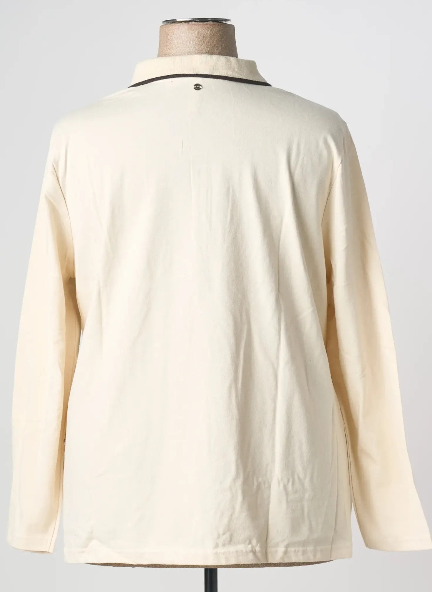 Polo Sheego Beige Manches Longues
