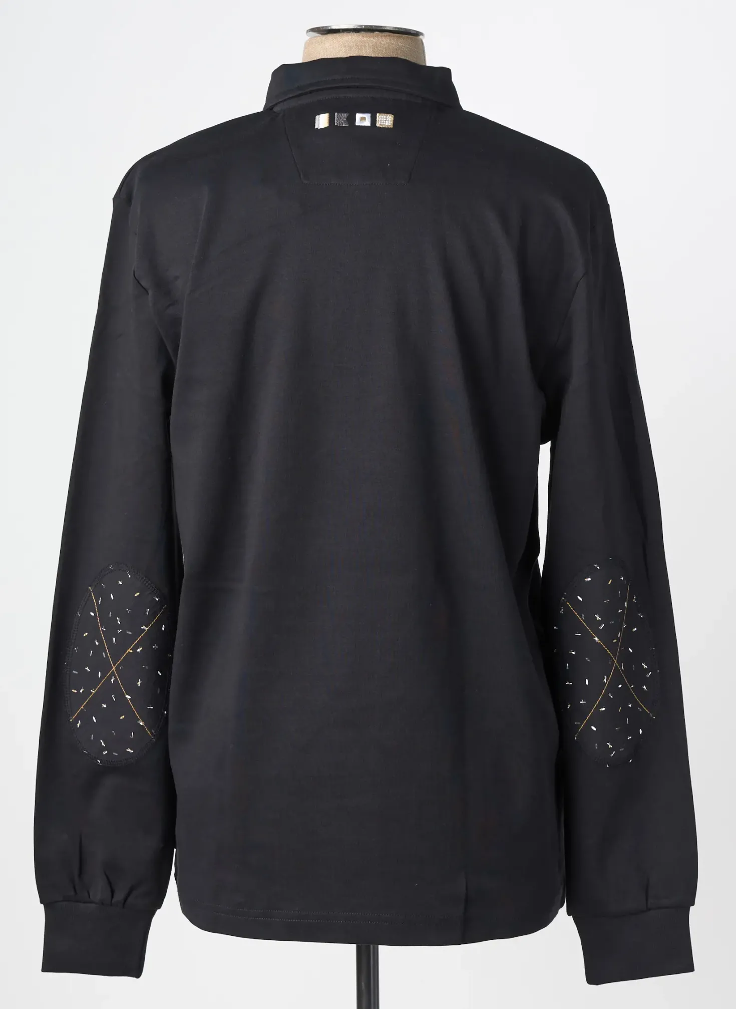 Polo Tbs Noir Manches Longues