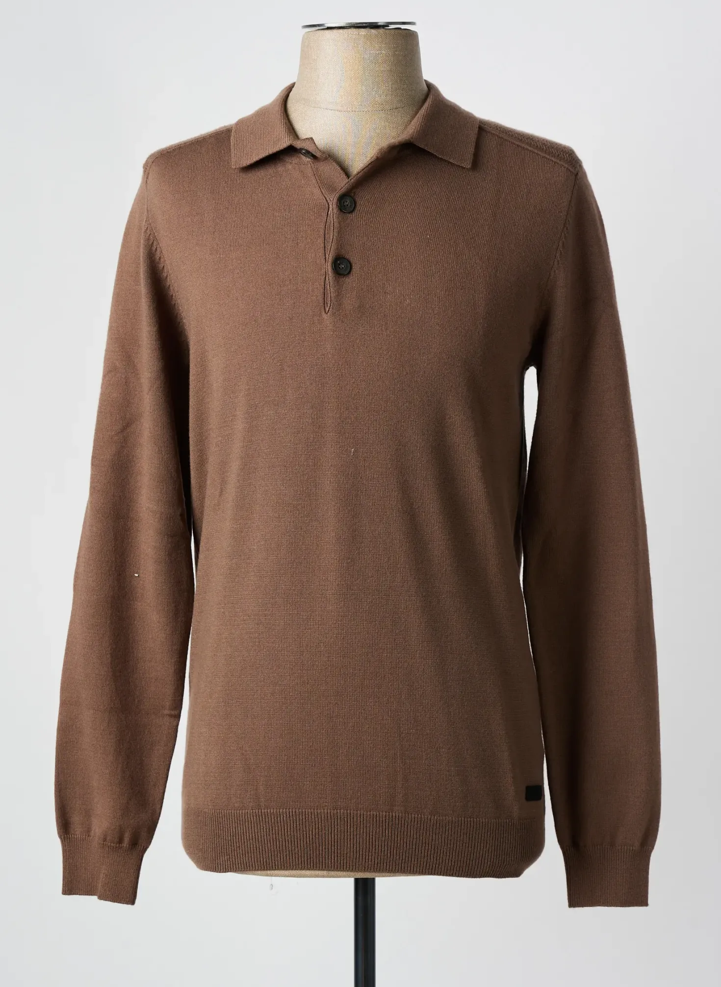 Polo Teddy Smith Marron