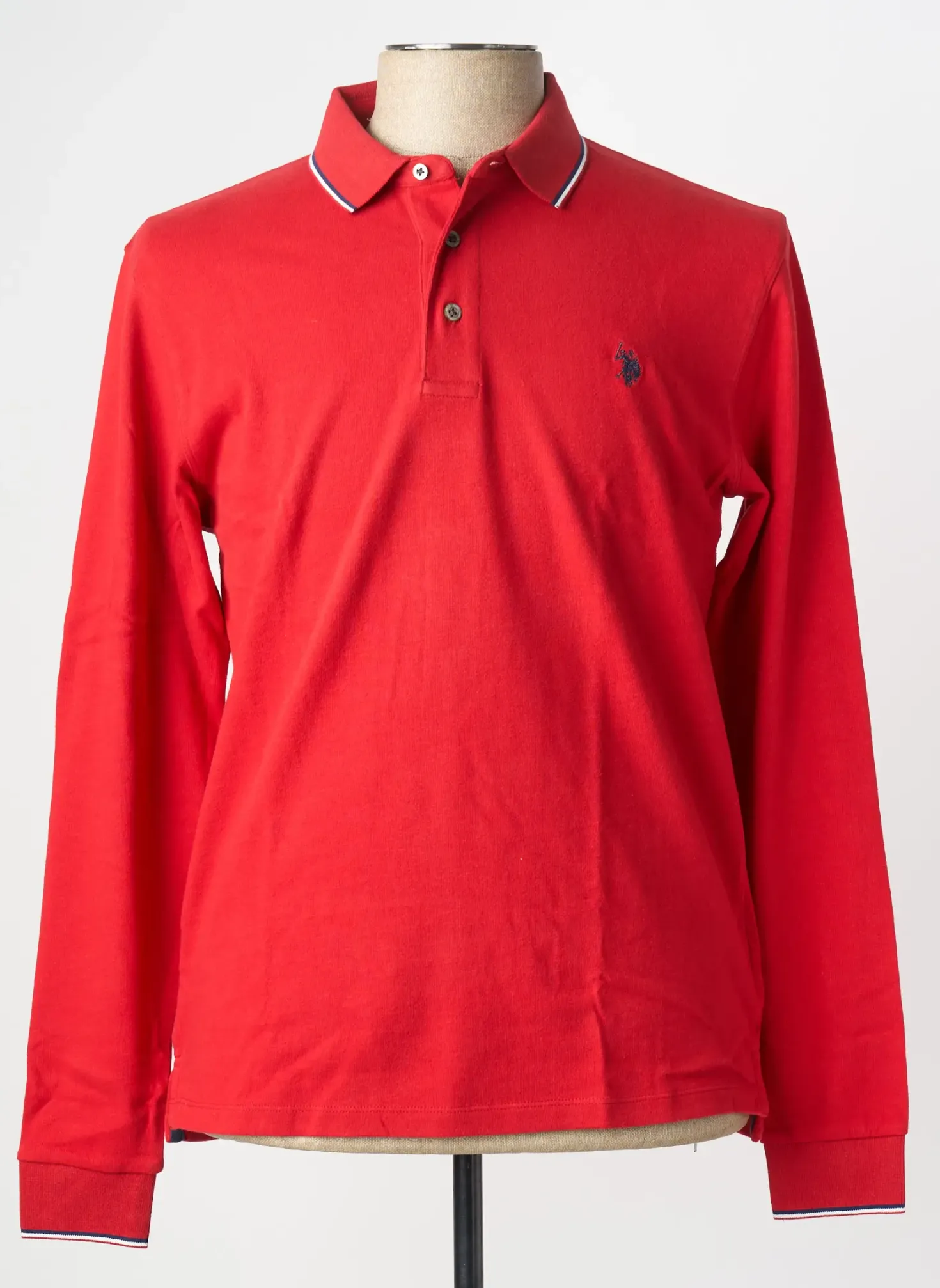 Polo U.s. Polo Assn Rouge Manches Longues