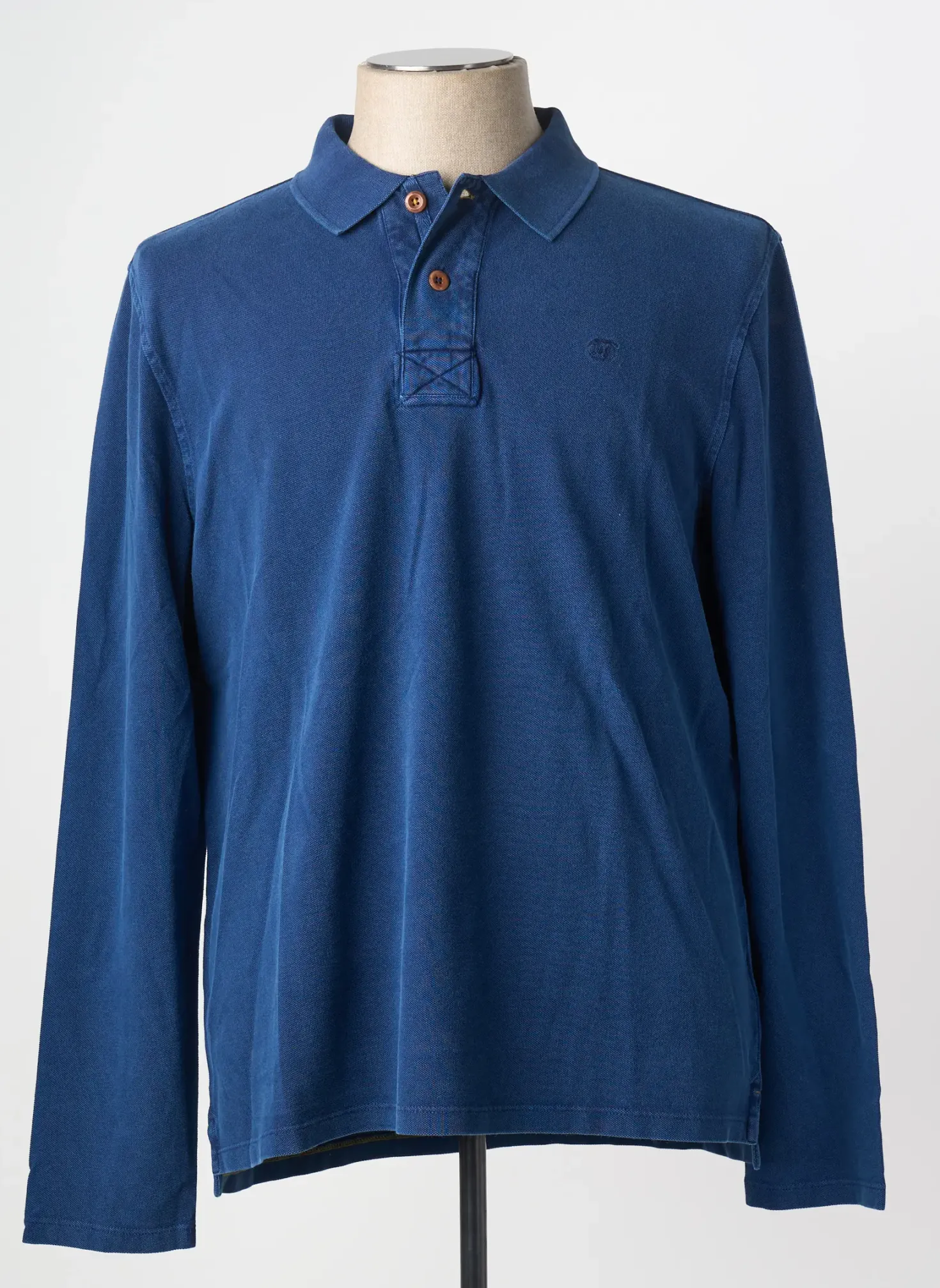 Polo White Stuff Bleu Manches Longues