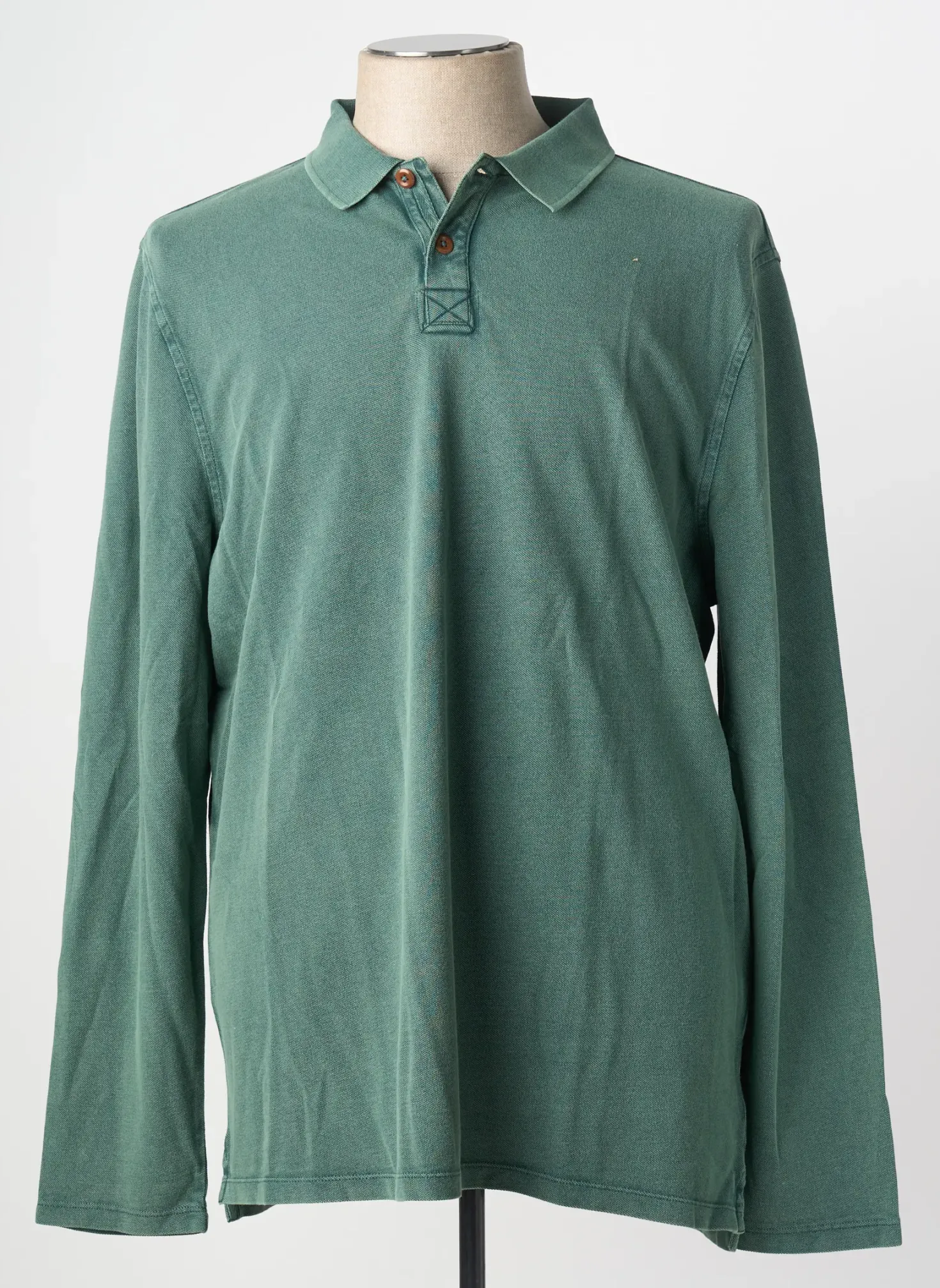 Polo White Stuff Vert Manches Longues