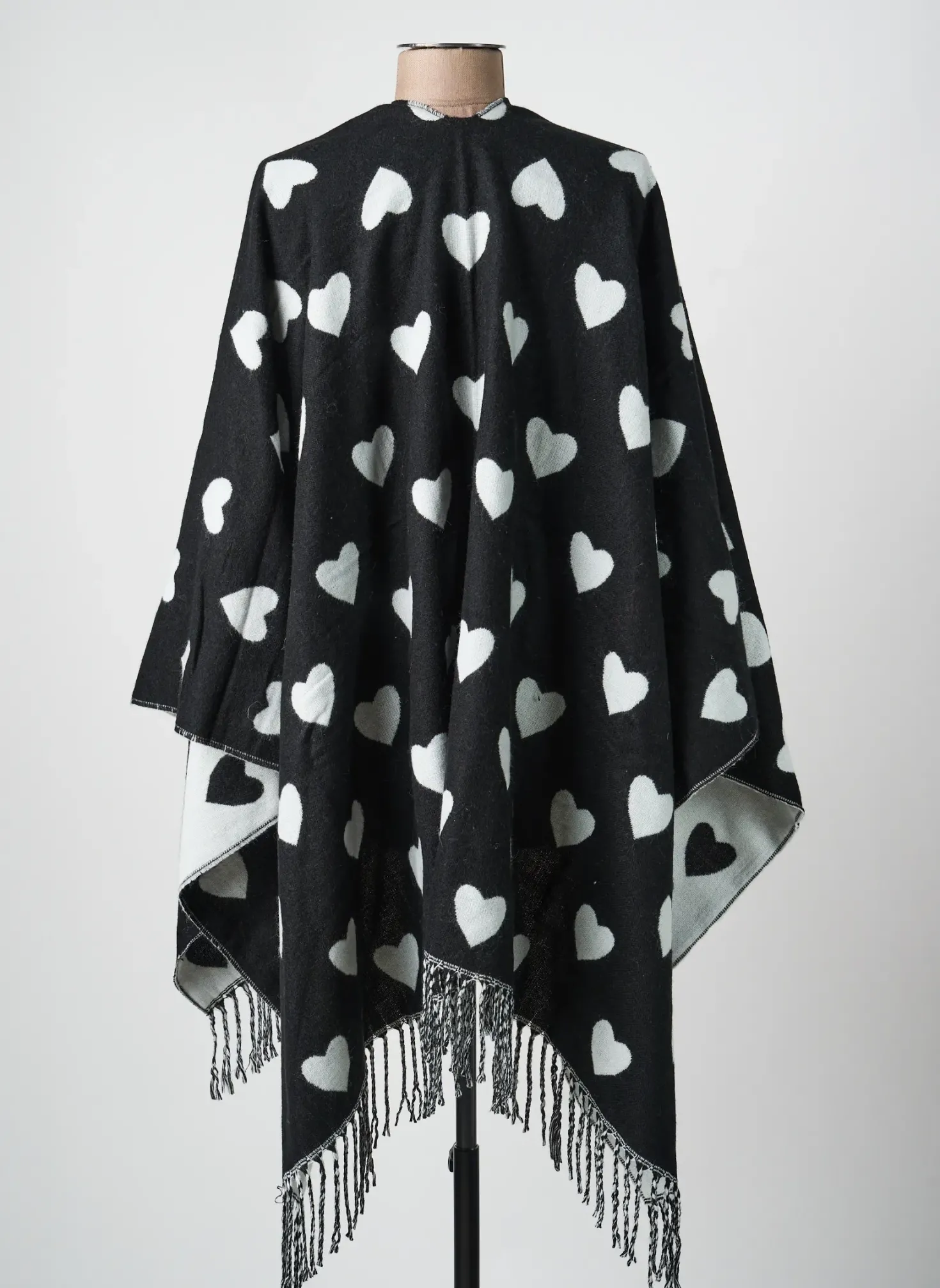 Poncho Angela Davis Noir