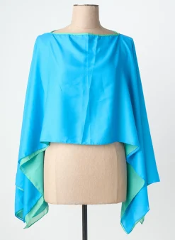 Poncho Diana Gallesi Bleu