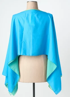 Poncho Diana Gallesi Bleu