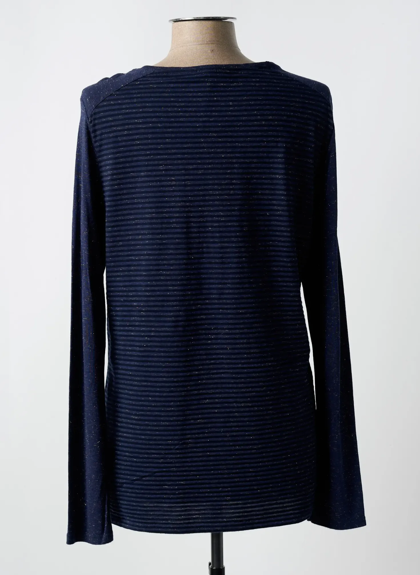 Pull Armor Lux Bleu Manches Longues
