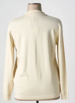 Pull Barbara Lebek Beige Manches Longues