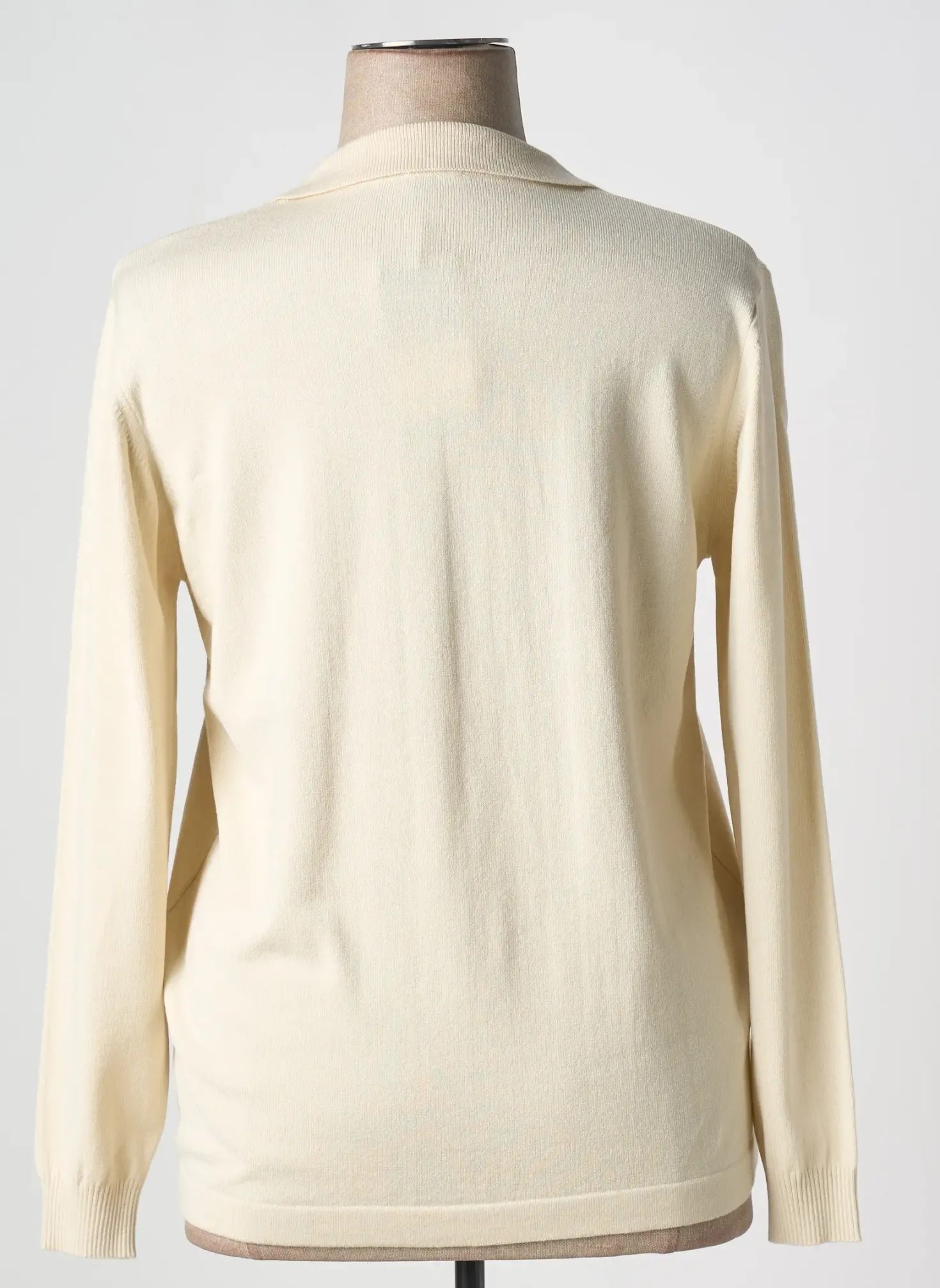 Pull Barbara Lebek Beige Manches Longues