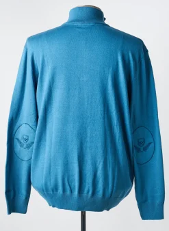 Pull Black Wellis Bleu Manches Longues
