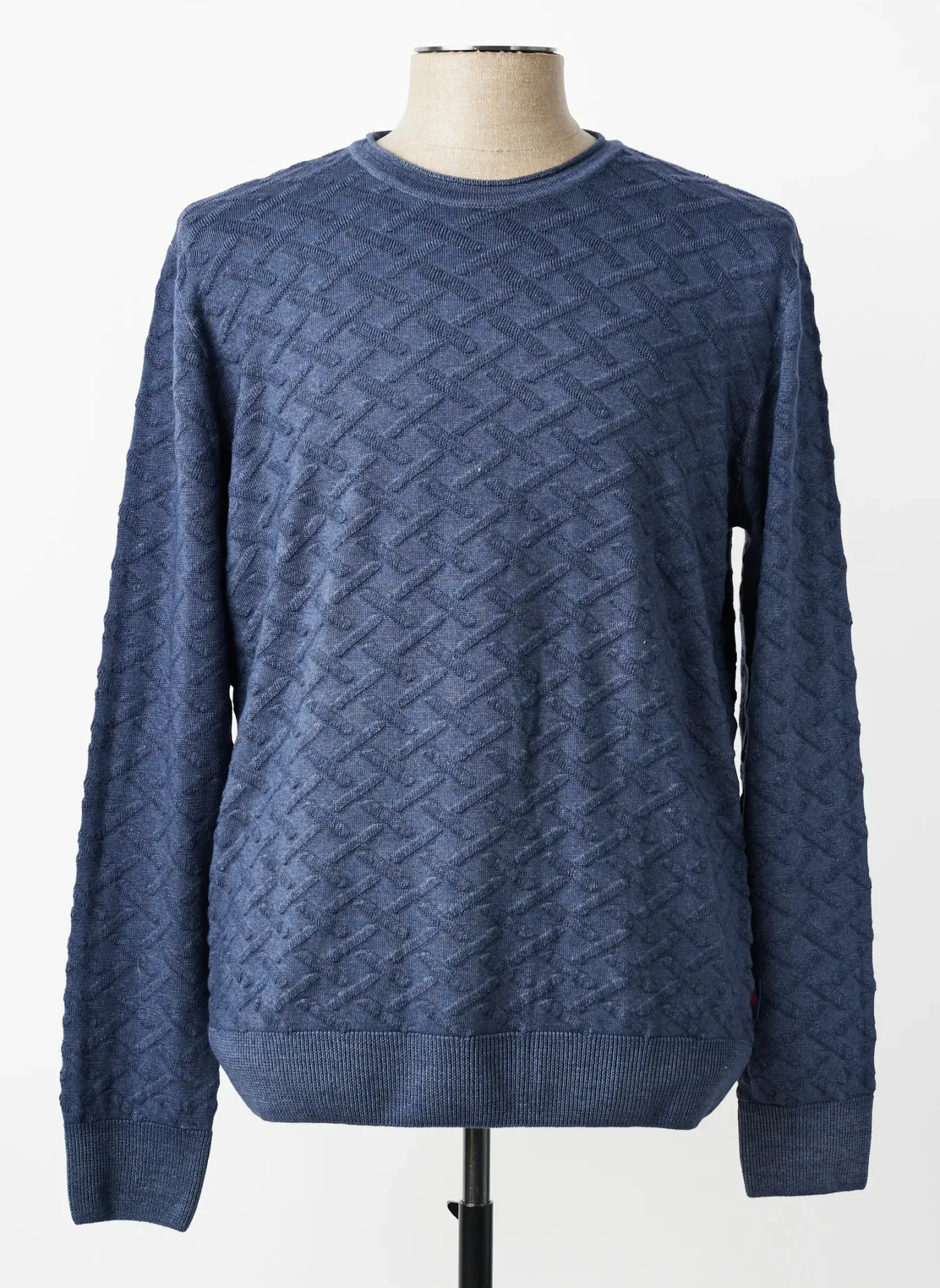 Pull Bob Bleu Manches Longues