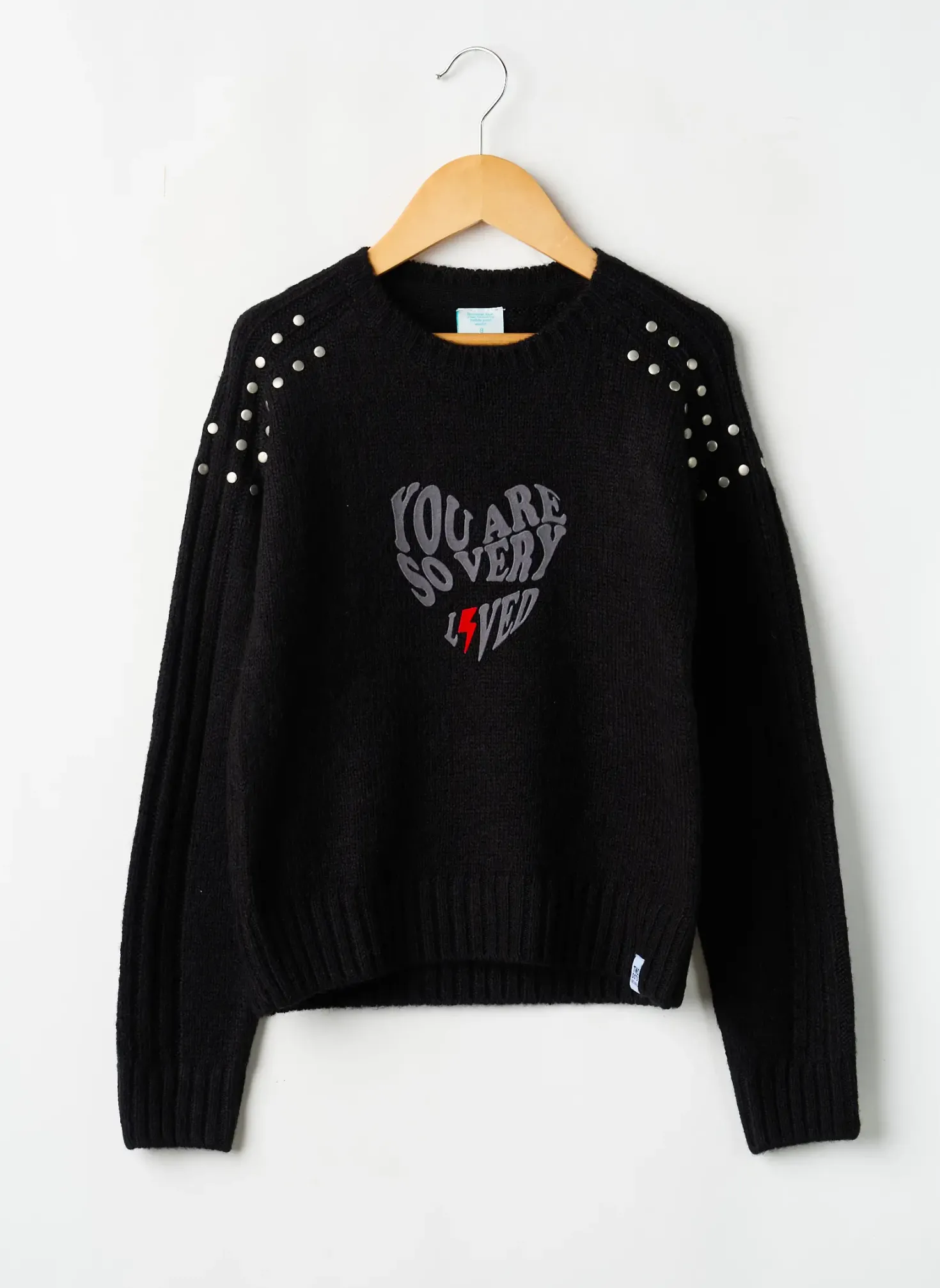 Pull Boboli Noir Manches Longues