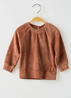 Pull Buho Marron Manches Longues
