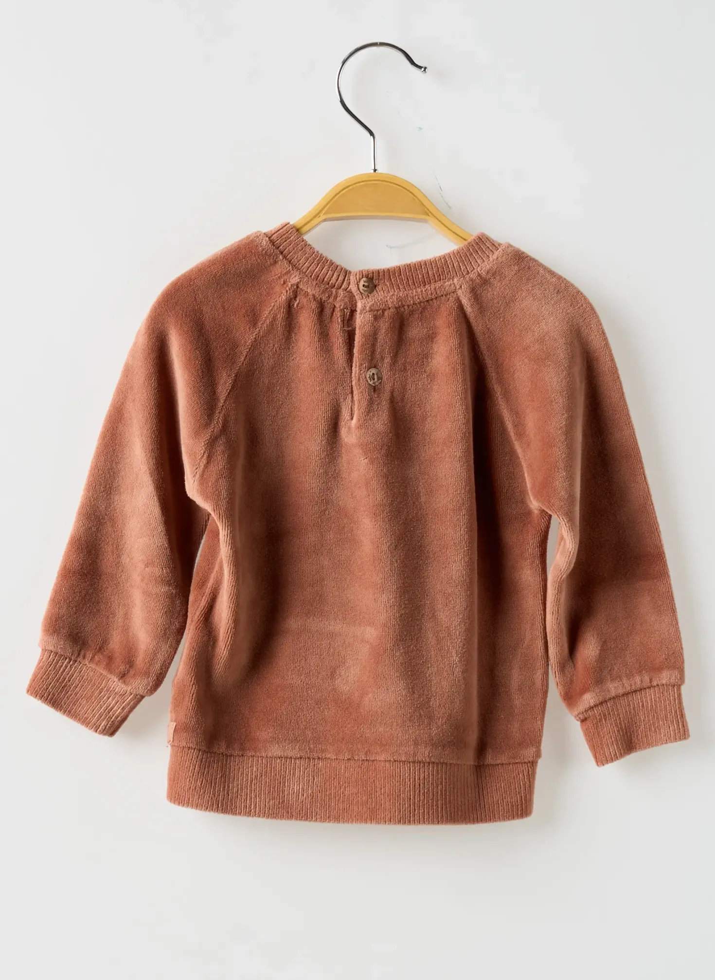 Pull Buho Marron Manches Longues