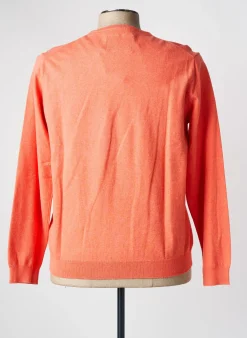Pull Cambridge Orange Manches Longues